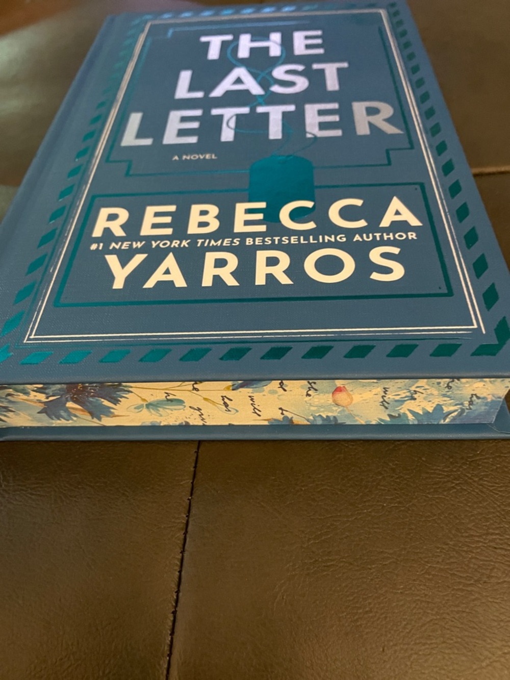 The Last Letter Hardcover - Blue